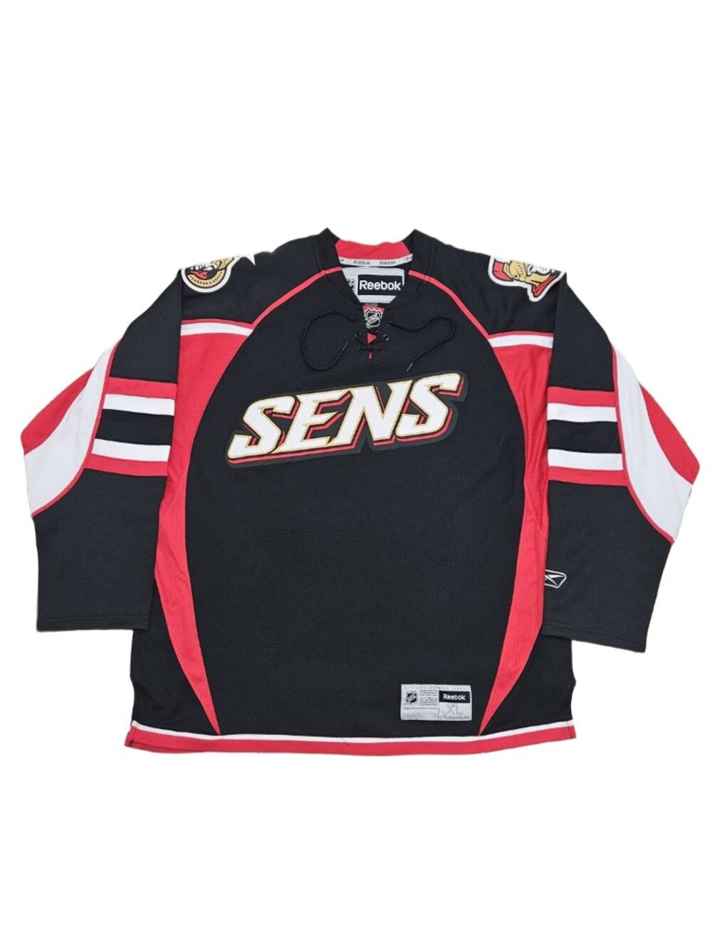 Ottawa Senators SENS Reebok Jersey Men's XL